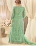 Green Stylish Fancy Anarkali Gown
